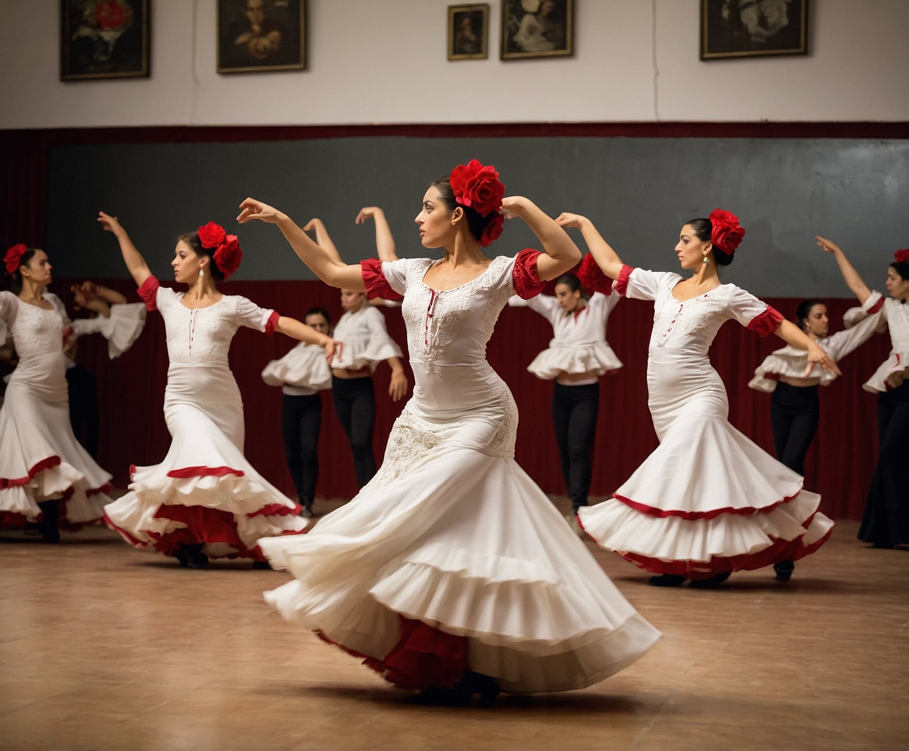 Clase intensiva de baile flamenco
