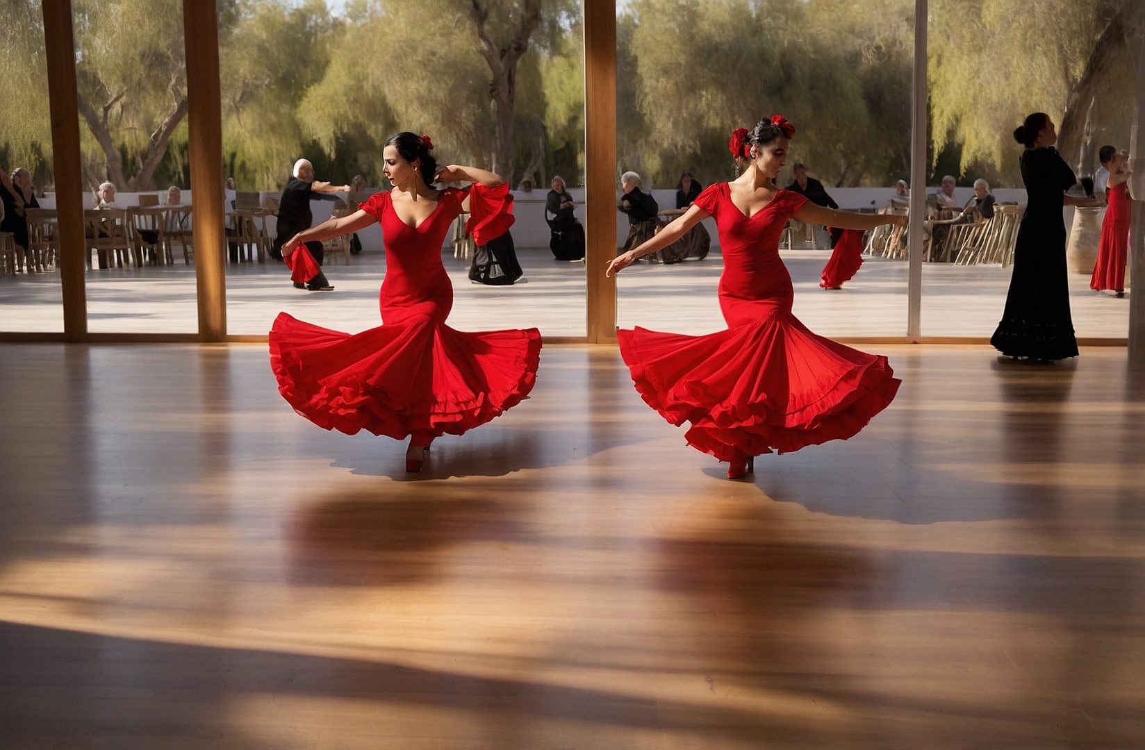 Talleres intensivos de flamenco.